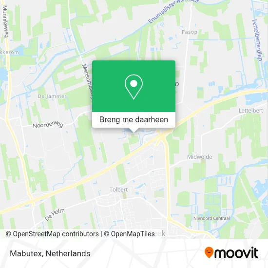 Mabutex kaart