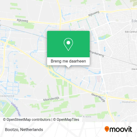 Bootzo kaart