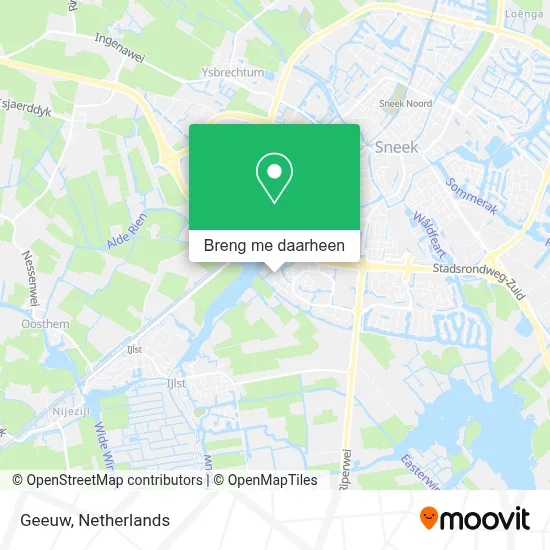 Geeuw kaart
