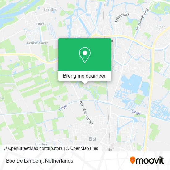 Bso De Landerij kaart