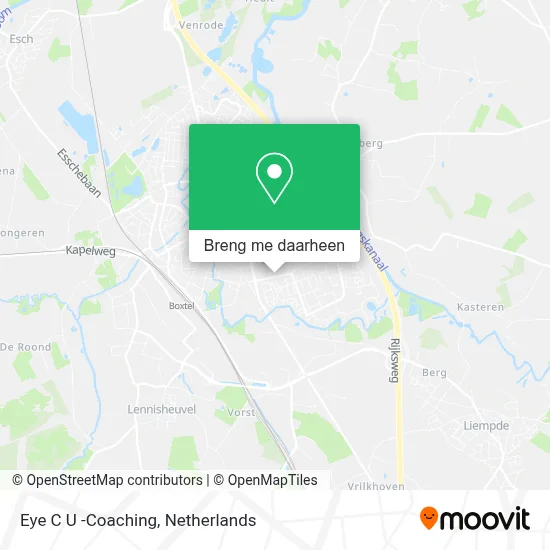 Eye C U -Coaching kaart
