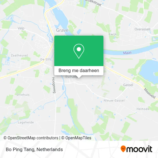 Bo Ping Tang kaart