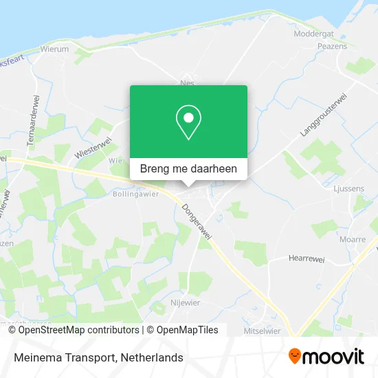 Meinema Transport kaart