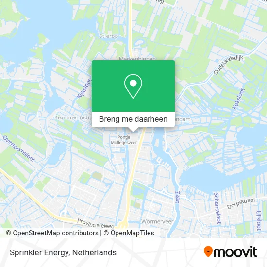 Sprinkler Energy kaart