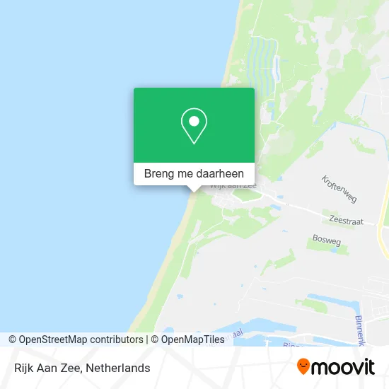 Rijk Aan Zee kaart