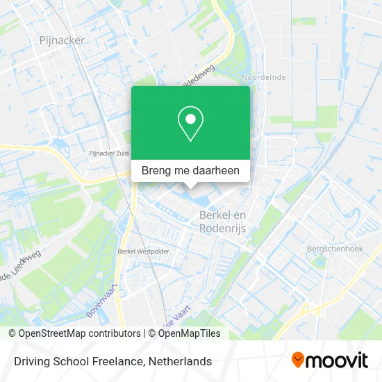 Driving School Freelance kaart