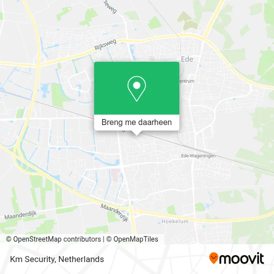 Km Security kaart