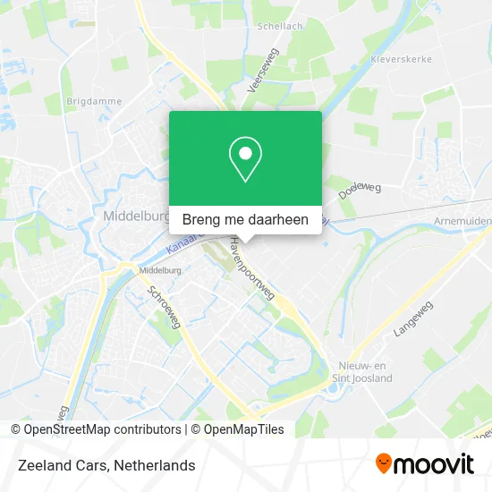 Zeeland Cars kaart