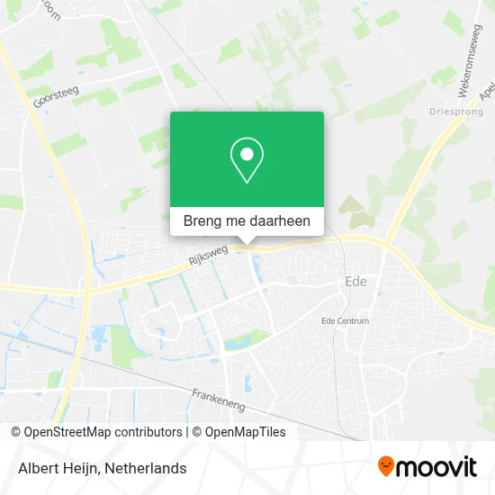 Albert Heijn kaart