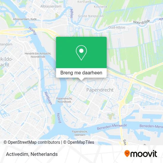 Activedim kaart