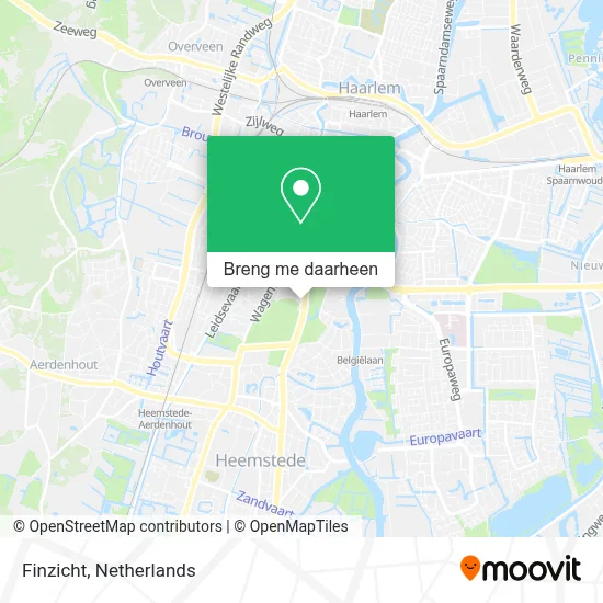 Finzicht kaart