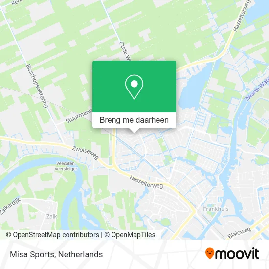 Misa Sports kaart