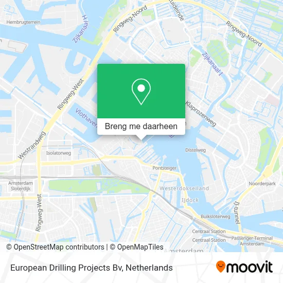 European Drilling Projects Bv kaart