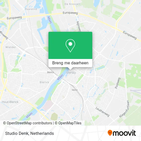 Studio Denk kaart