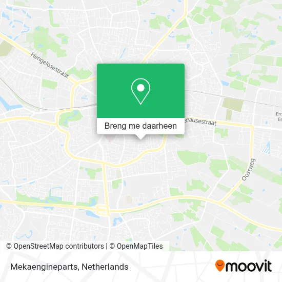 Mekaengineparts kaart