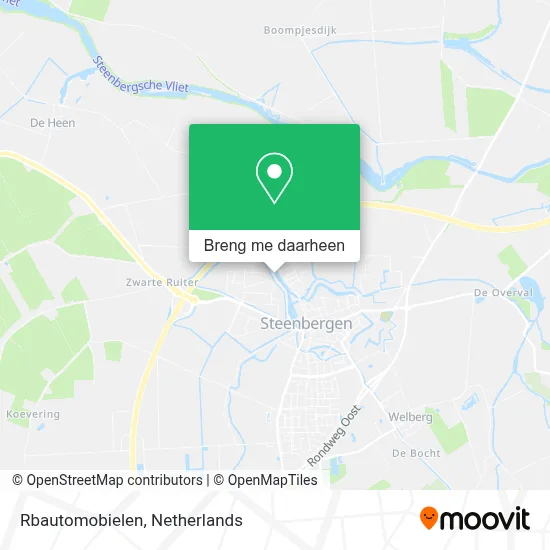 Rbautomobielen kaart