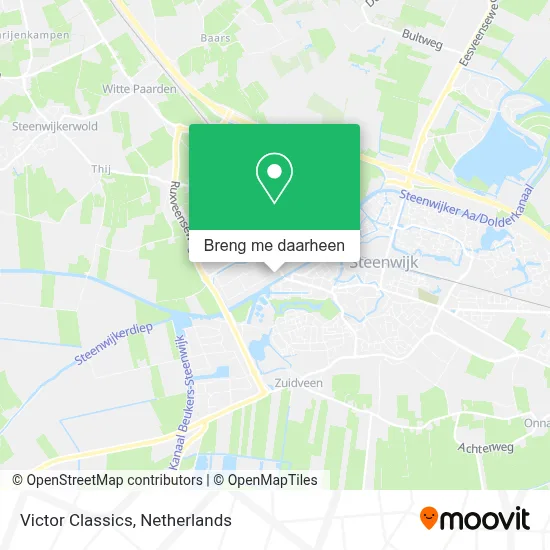 Victor Classics kaart