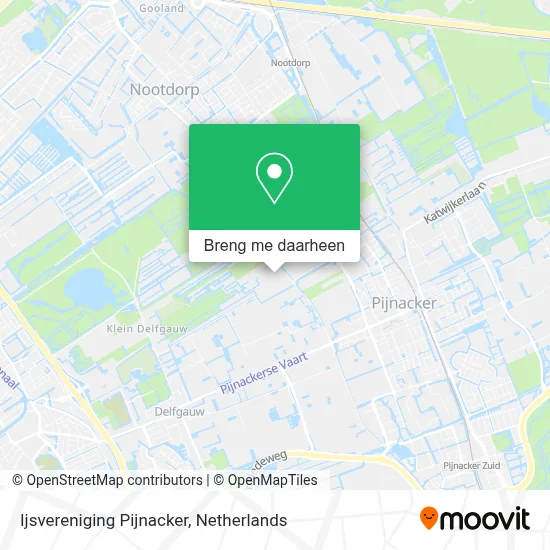 Ijsvereniging Pijnacker kaart