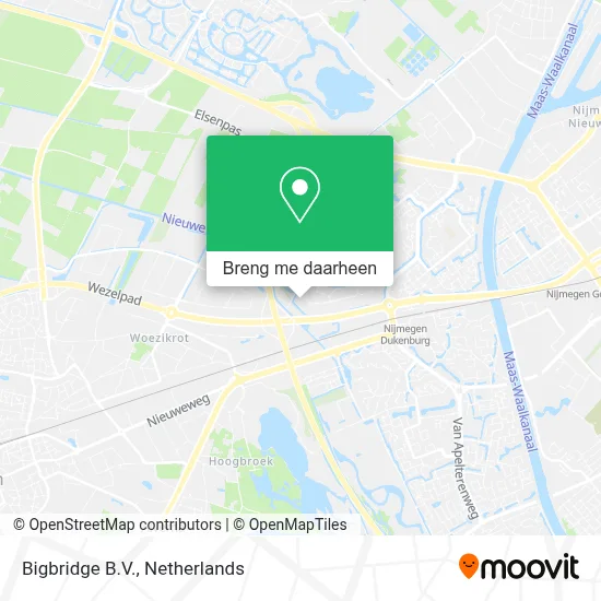Bigbridge B.V. kaart