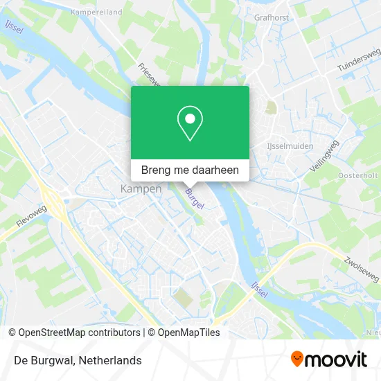 De Burgwal kaart