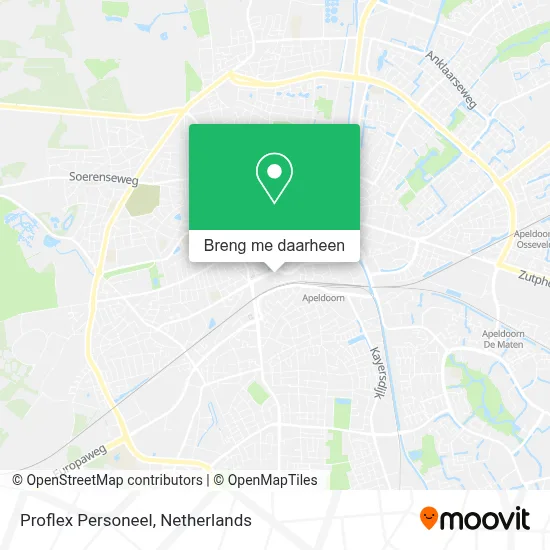 Proflex Personeel kaart
