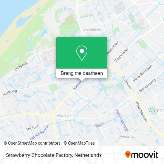 Strawberry Chocolate Factory kaart