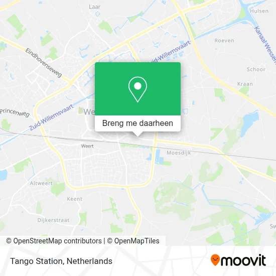 Tango Station kaart