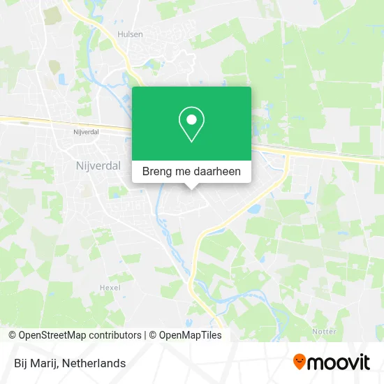 Bij Marij kaart