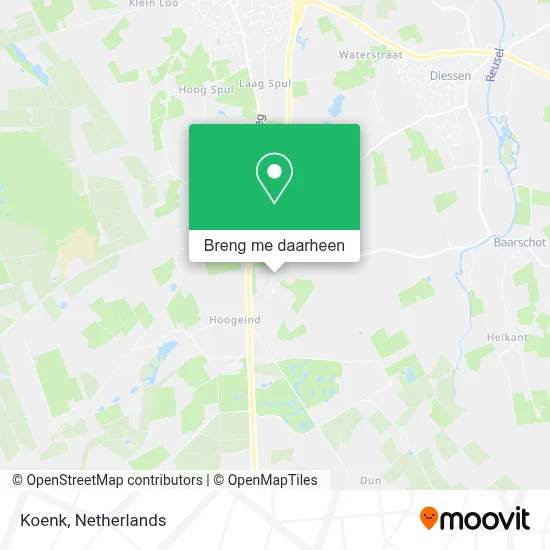 Koenk kaart