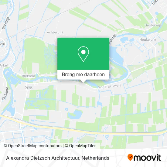 Alexandra Dietzsch Architectuur kaart