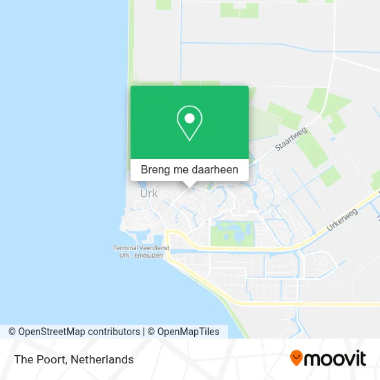The Poort kaart