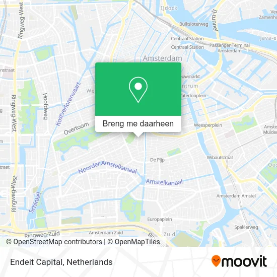 Endeit Capital kaart