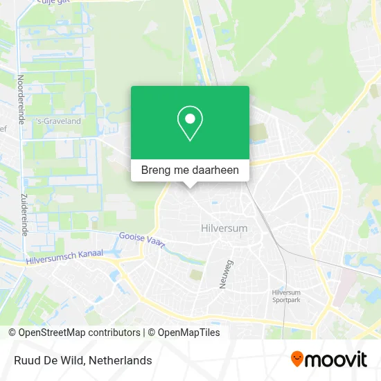 Ruud De Wild kaart