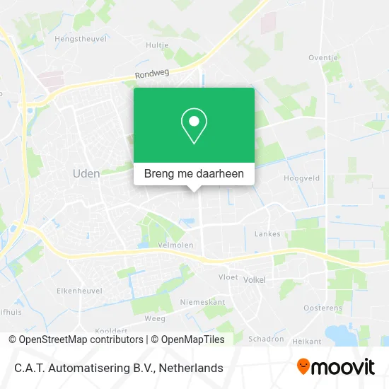 C.A.T. Automatisering B.V. kaart