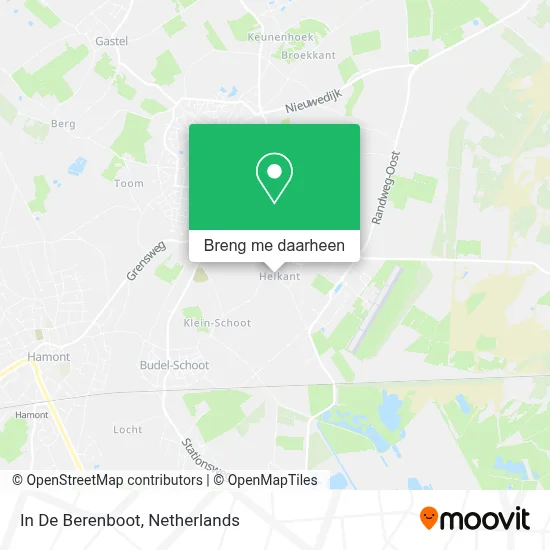 In De Berenboot kaart