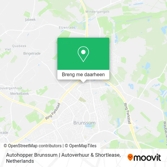 Autohopper Brunssum | Autoverhuur & Shortlease kaart