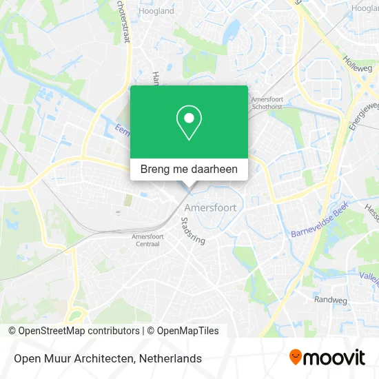Open Muur Architecten kaart