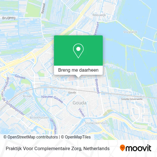 Praktijk Voor Complementaire Zorg kaart