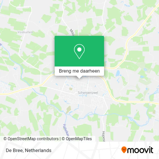De Bree kaart