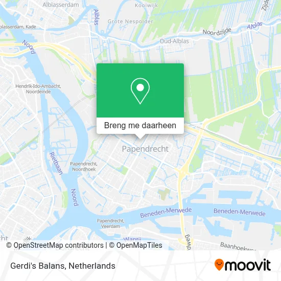 Gerdi's Balans kaart