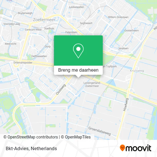Bkt-Advies kaart