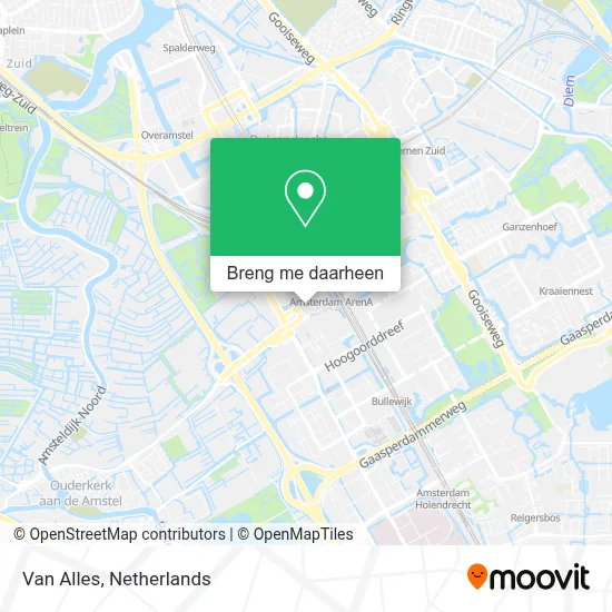 Van Alles kaart