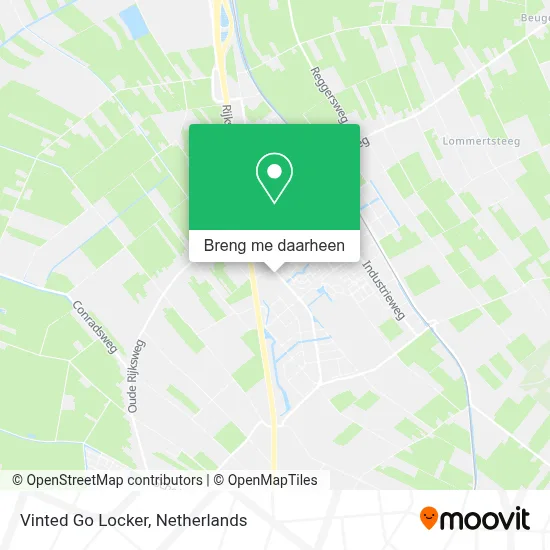 Vinted Go Locker kaart