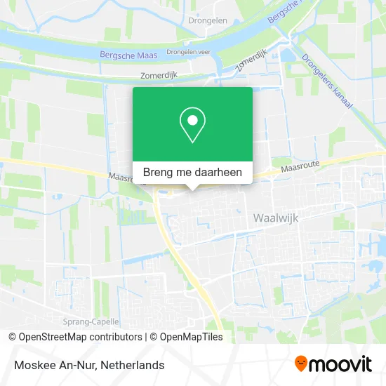 Moskee An-Nur kaart