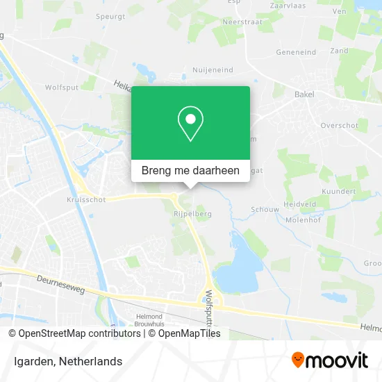 Igarden kaart