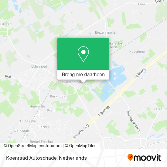 Koenraad Autoschade kaart
