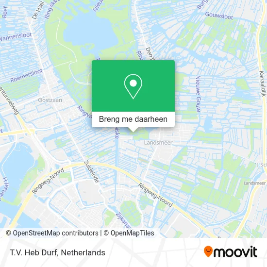 T.V. Heb Durf kaart