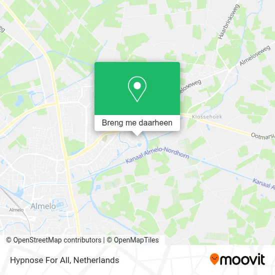 Hypnose For All kaart