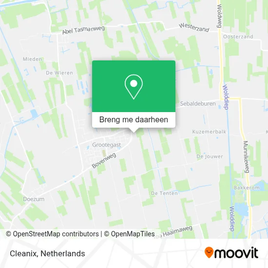 Cleanix kaart