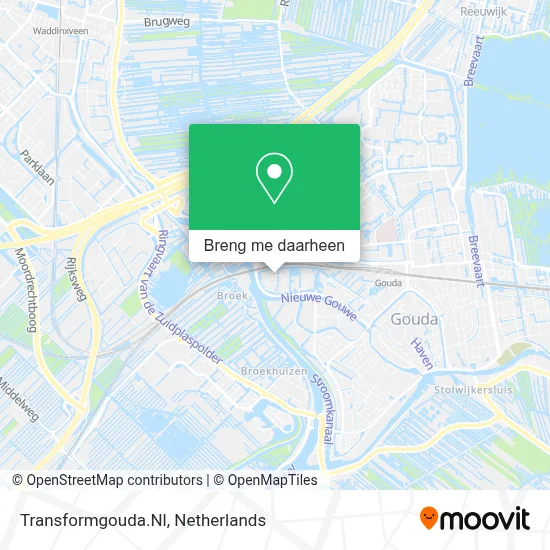 Transformgouda.Nl kaart